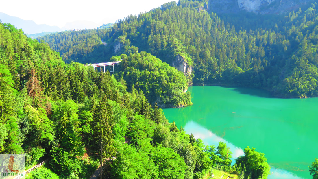 Lake Santa Giustina - The big dam in the valley of canyons - Nature - Lakes