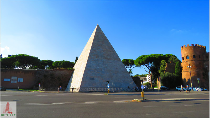 Pyramid of Cestius - Italy Review